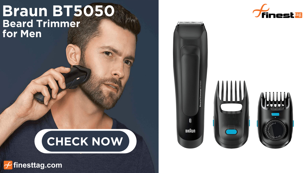 Braun BT5050 Beard Trimmer for Men- 10 best trimmer
