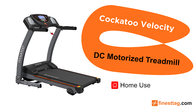 Cockatoo Velocity Steel DC Motorized Treadmill