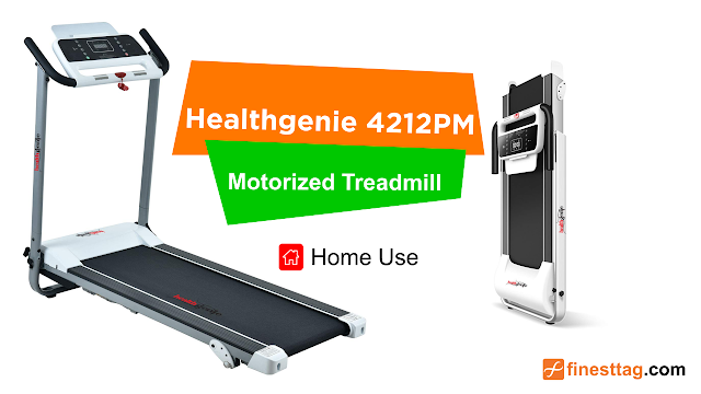 Healthgenie 4212PM 2HP (3.5HP Peak) Motorized Treadmill