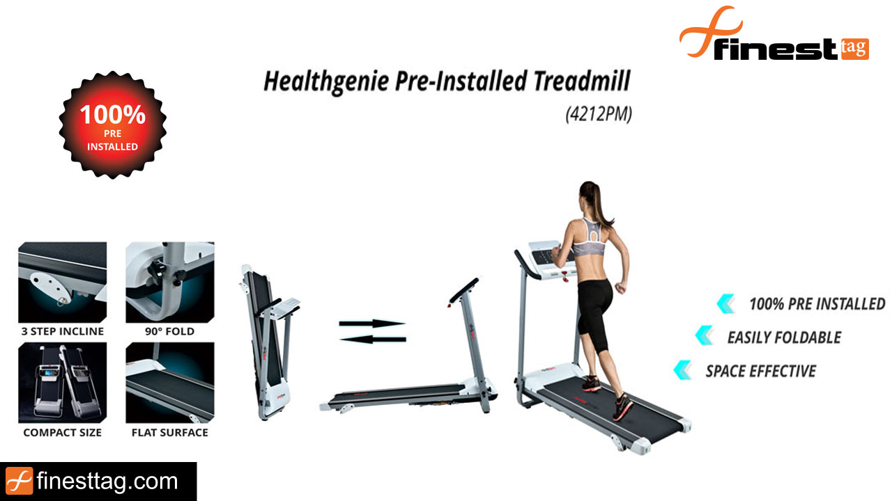 Healthgenie 4212PM | Review, Motorized Treadmill @ Best price in India