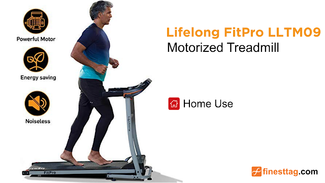 Lifelong FitPro LLTM09 (2.5 HP Peak) Motorized Treadmill for Home