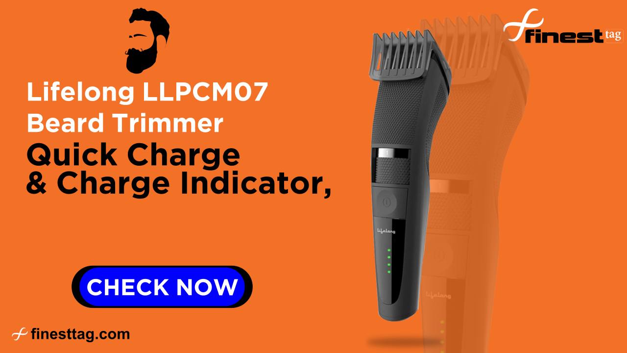 Lifelong LLPCM07 Beard Trimmer for Men - 10 best trimmer