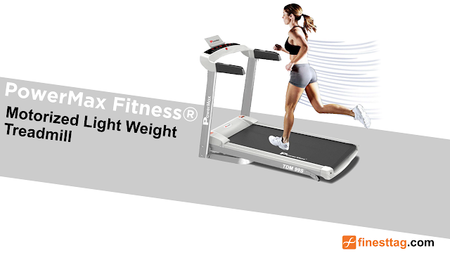 PowerMax Fitness® TDM-99 Series Motorized Light Weight Treadmill