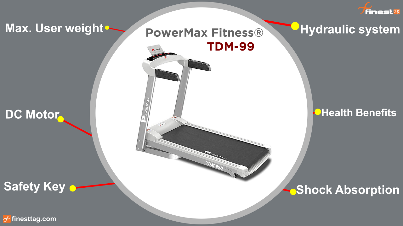 PowerMax Fitness® TDM-99 Series Motorized Light Weight