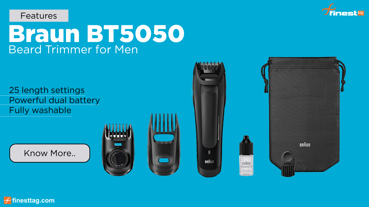Braun BT5050 Review, features Beard Trimmer @ Best price in India