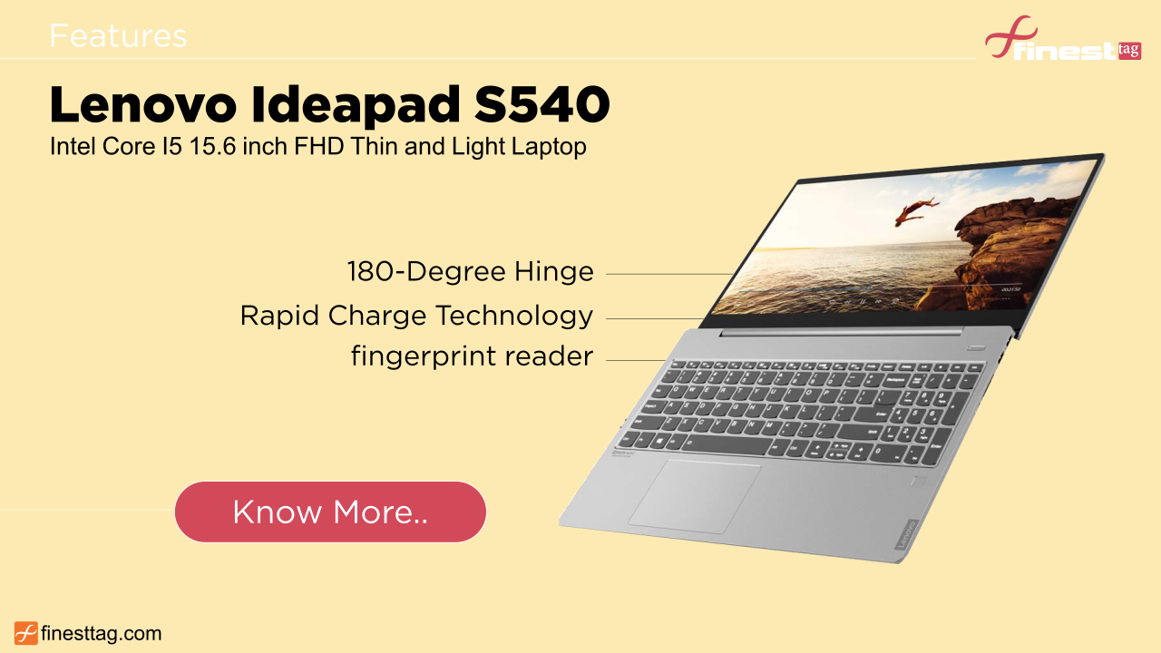 Lenovo Ideapad S540 Review, features Laptop @ best price in India