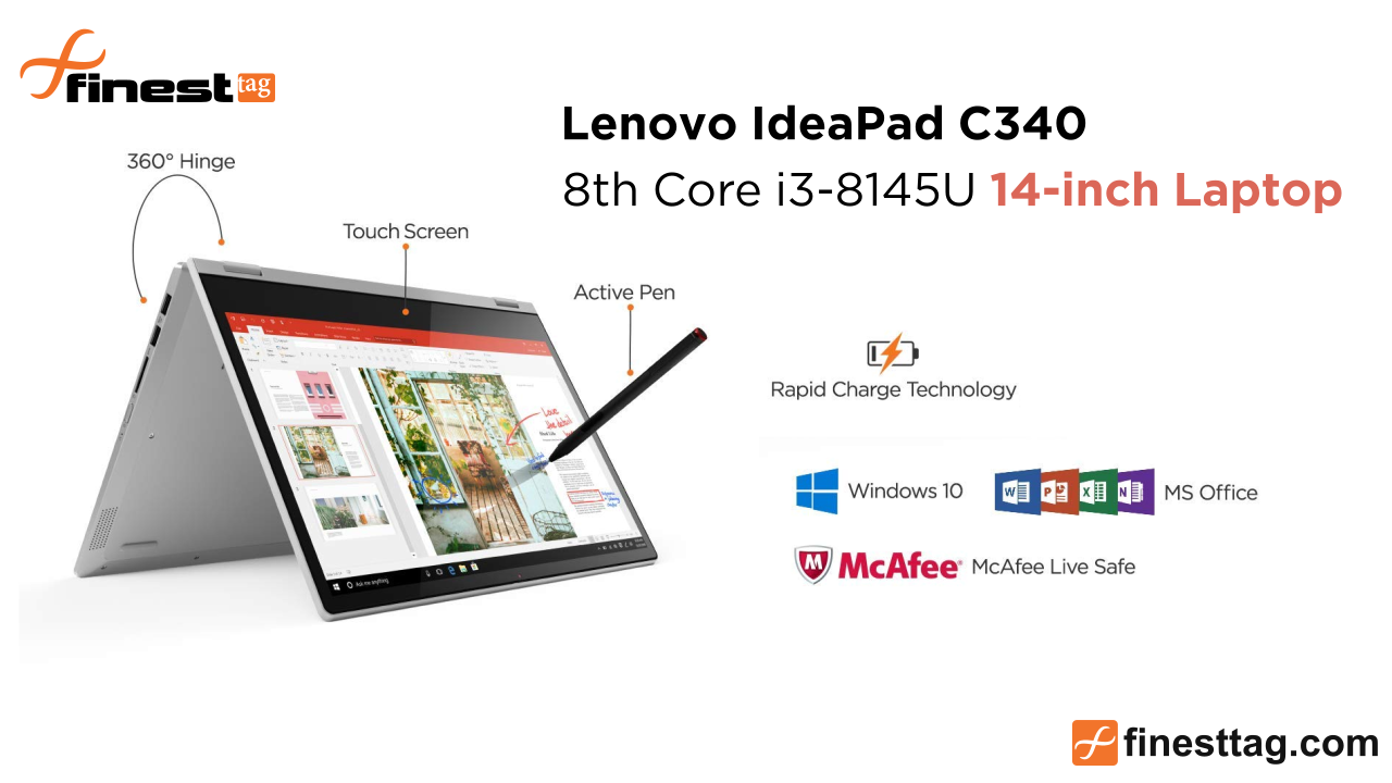 Lenovo ideapad c340 Review 8th Core i3-8145U Laptop @ Best price in India