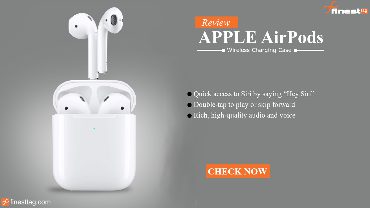 Apple AirPods Review, Wireless Charging Case @ Best Price in India Features