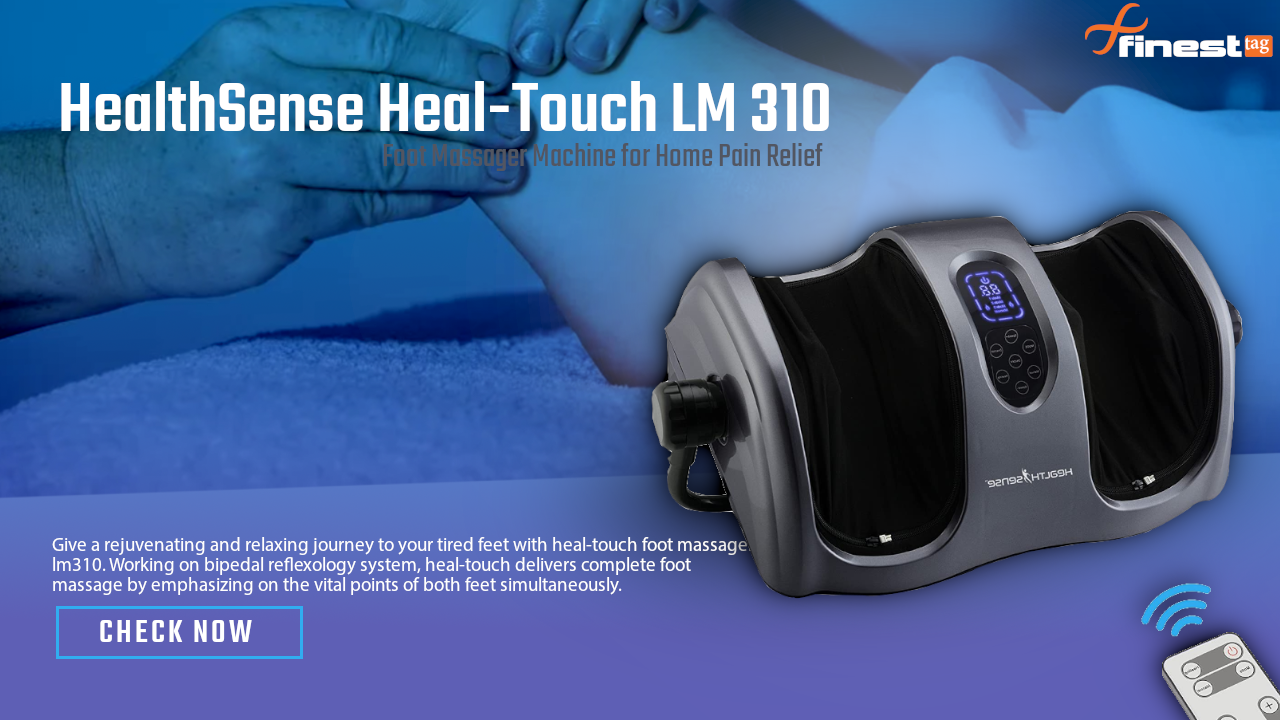 HealthSense Heal-Touch LM 310 | Review, Foot Massager Machine @ Best Price in India
