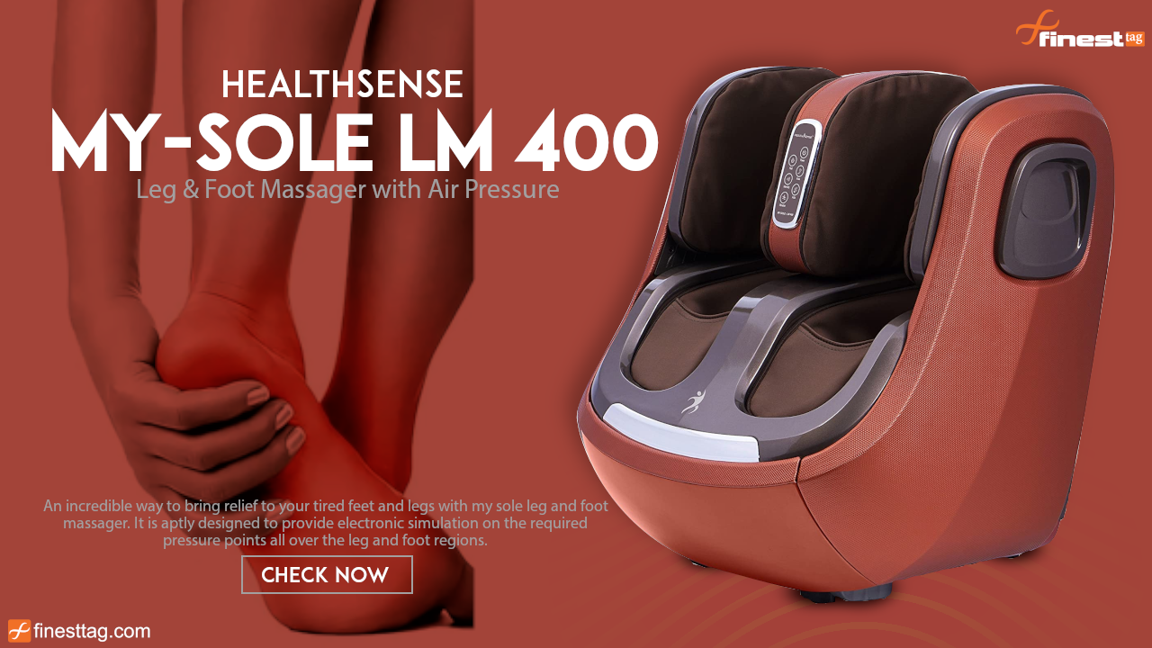 HealthSense My-Sole LM 400 | Review, Leg & Foot Massager @ Best Price in India