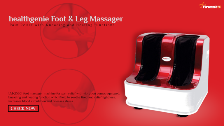 Healthgenie Foot Massager for Pain Relief | Review @ Best Price in India