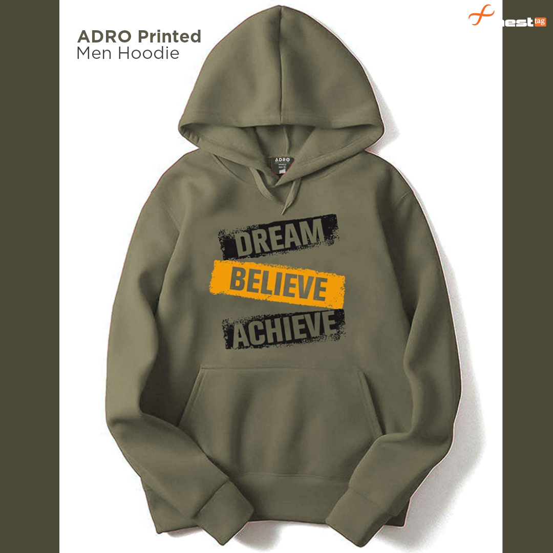 ADRO Printed Hoodie-10 best hoodie brands