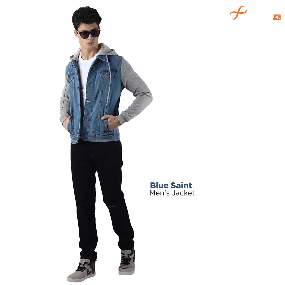 Blue Saint Men Jackets-Best Denim jackets for men