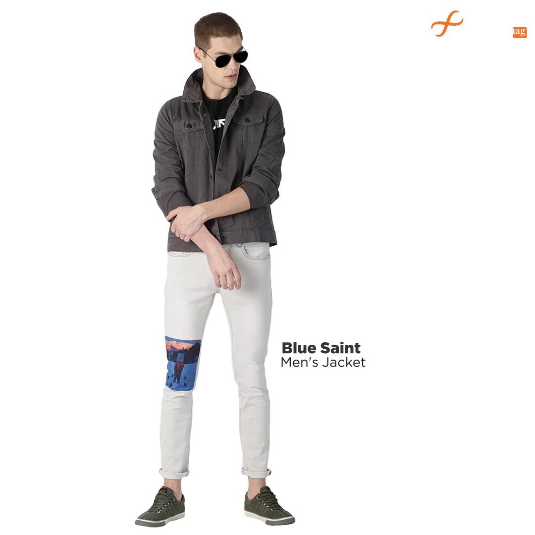 Blue Saint Stylish Menswear-Best Denim jackets for men