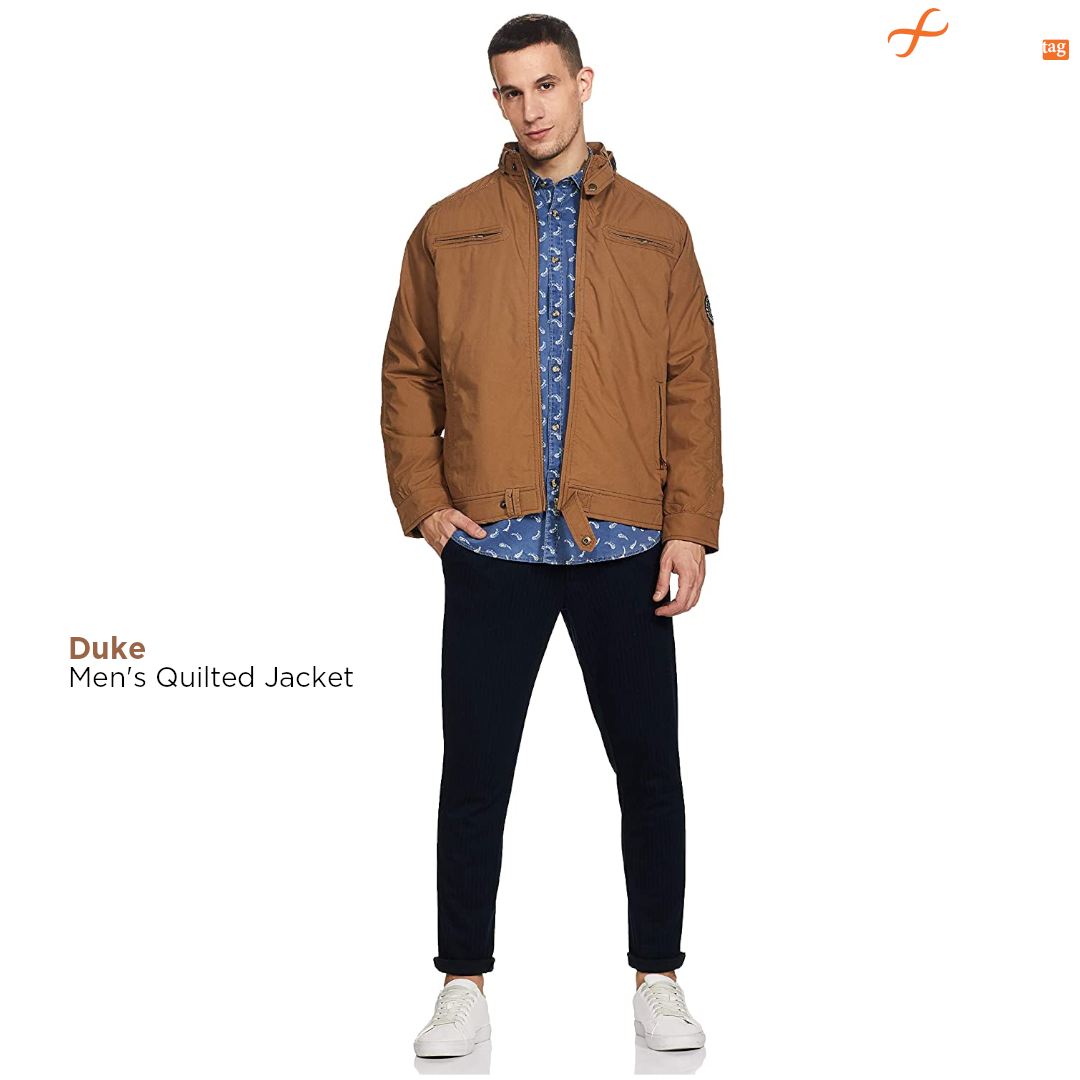 Duke Men's Quilted Jacket-10 Best winter/Quilt jackets for men Amazon
