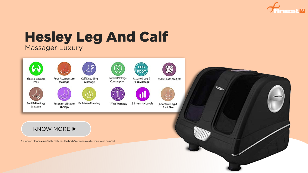 Hesley Leg And Calf Massager Luxury review @ Best Price in India-features