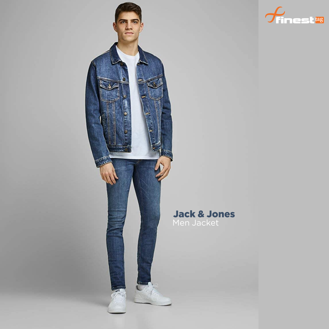 Jack & Jones Men Jacket-Best Denim jackets for men