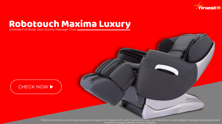 Robotouch Maxima Luxury Ultimate Full Body Zero Gravity Massage Chair