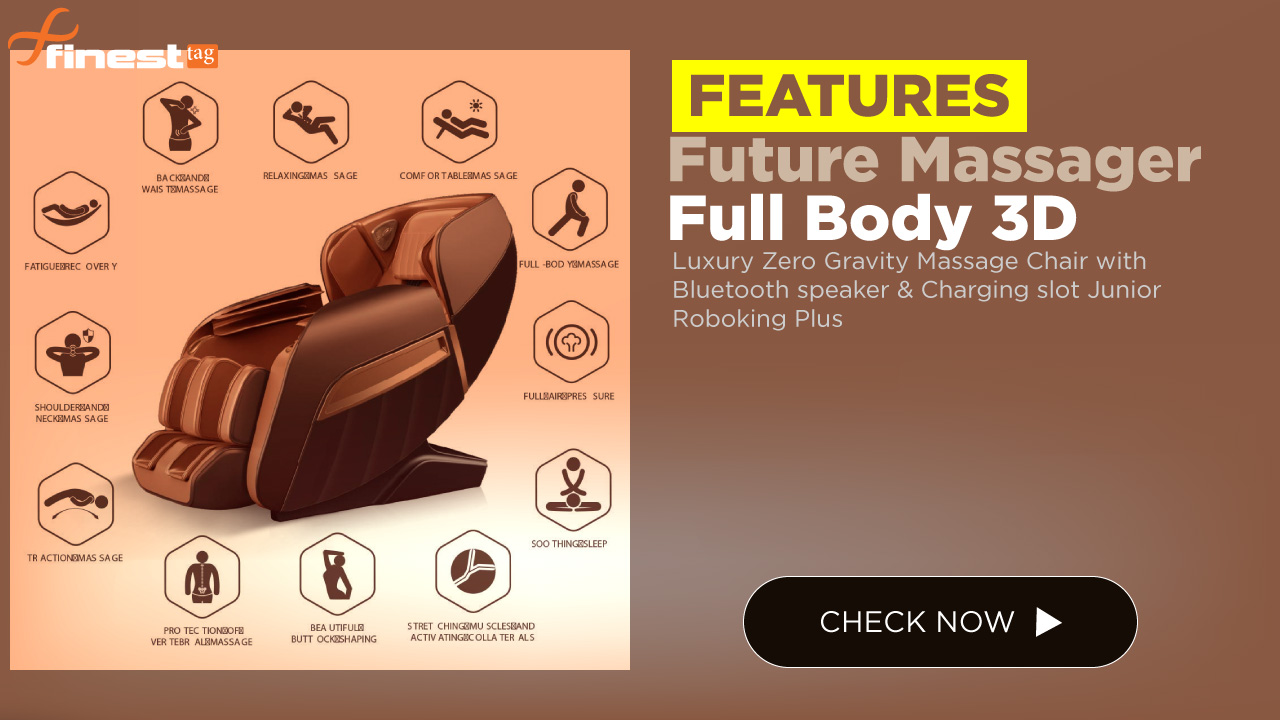 Future Massager Full Body 3D -Features| Review, Luxury Zero Gravity Massage Chair @ Best Price in India