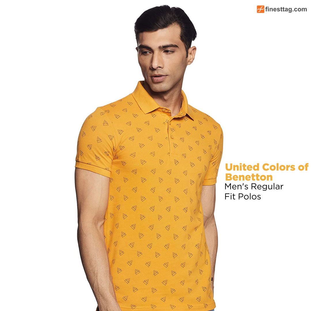 United Colors of Benetton Men's Polo-Best polo t shirts for men India