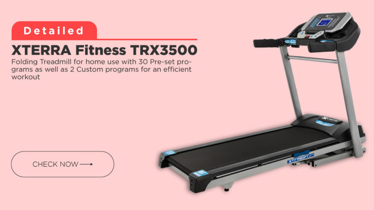 XTERRA fitness TRX3500 Folding Treadmill for home use -Review with Best Price in India