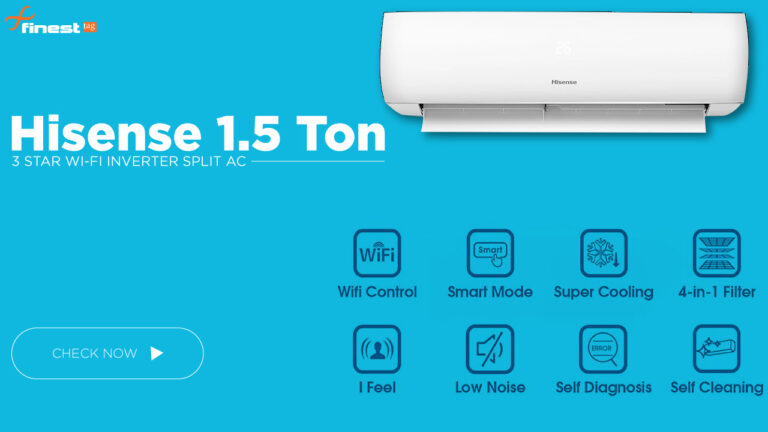 Hisense 1.5 Ton AC | Review, 3 star Wi-Fi Inverter Split AC @ Best Price in India