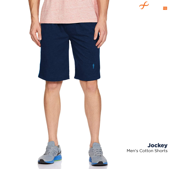 Jockey Men's Cotton Shorts-Best Shorts for men in India