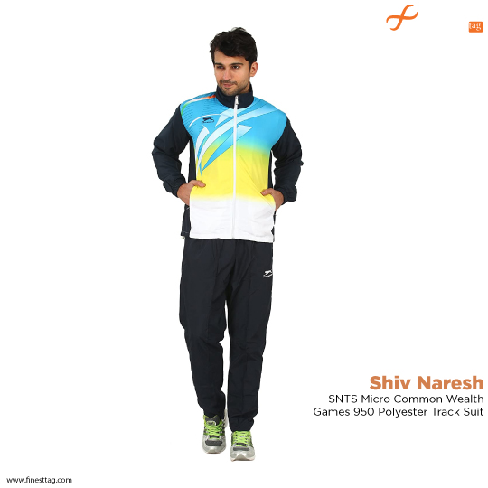 Shiv Naresh SNTS Micro Common Wealth Games 950 Polyester Track Suit-Best Summer tracksuit for mens | Review, Online tracksuit @ Best Price in India