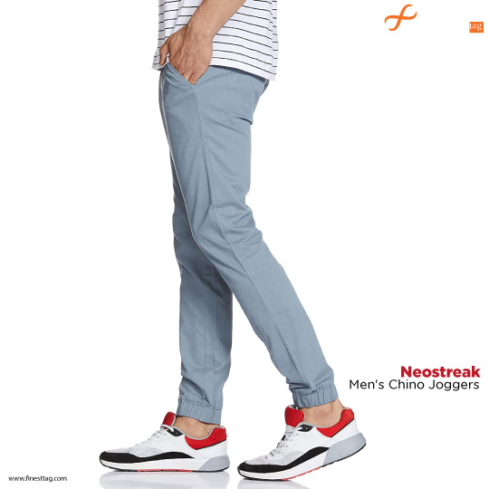 Neostreak Men's Chino Joggers-Best chino joggers for Men @ Best price in India
