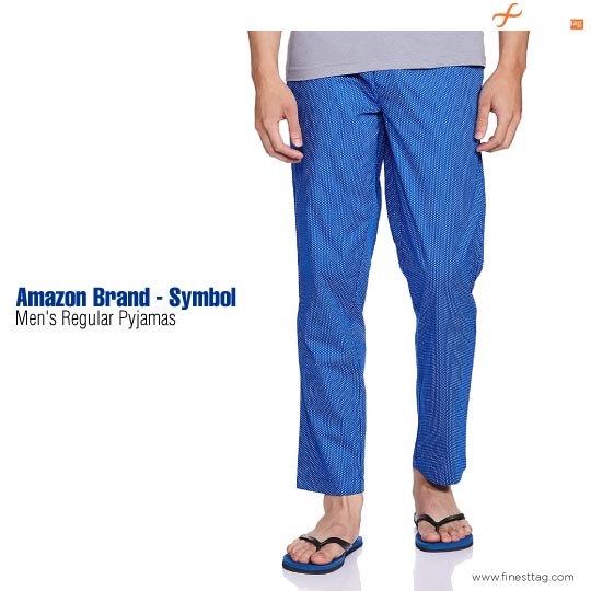 Amazon Brand - Symbol Men's Regular Pyjamas-Best cotton night pants for men (Review) @ Best Price in India
