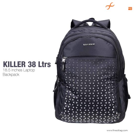 KILLER 38 Ltrs, 18.5 inches Laptop Backpack-best laptop backpack for Men & Women