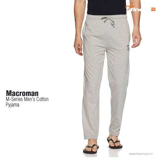 Macroman M-Series Men's Cotton Pyjama-5 Best cotton lower for mens @ Best Price in India