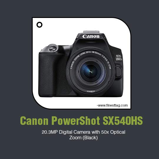 Canon PowerShot SX540HS-best dslr camera under 50000 in India 2022
