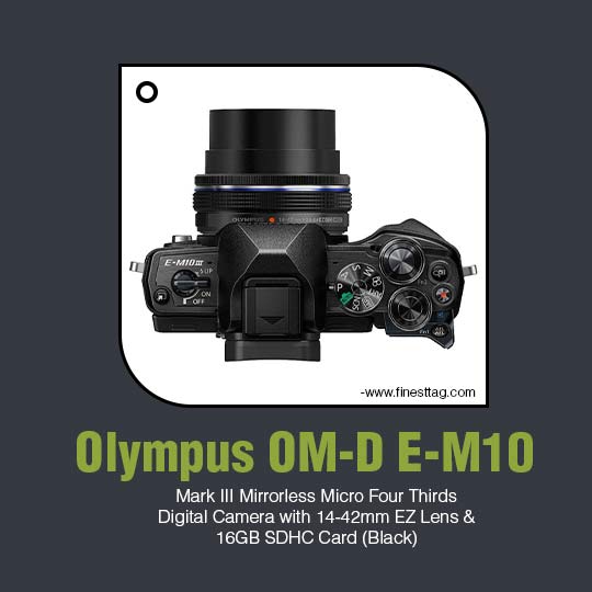 Olympus OM-D E-M10-best dslr camera under 50000 in India 2022
